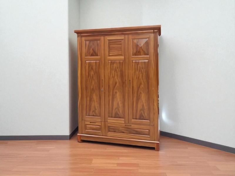 Mẫu tủ quần áo âm tường tiết kiệm diện tích phòng ngủ