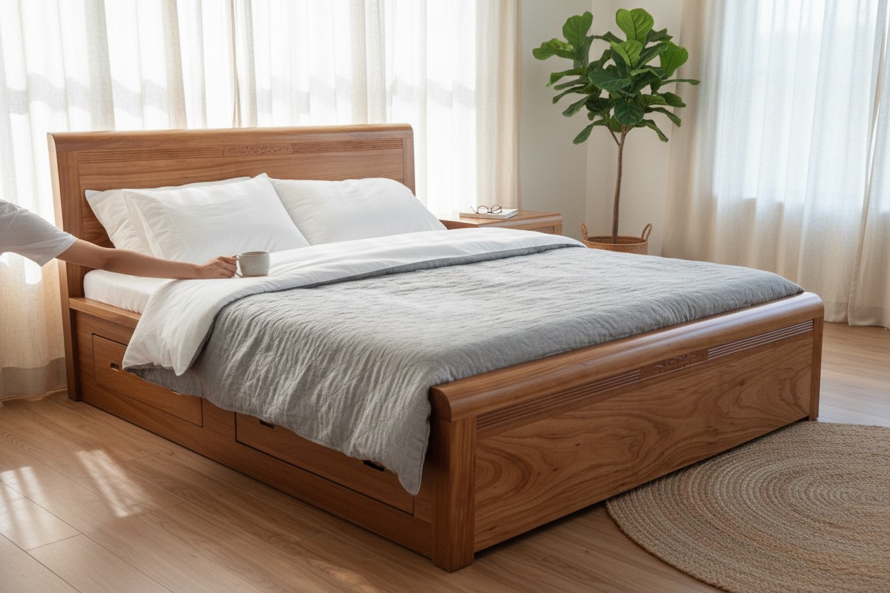 Mẫu giường ngủ hiện đại tại HCM