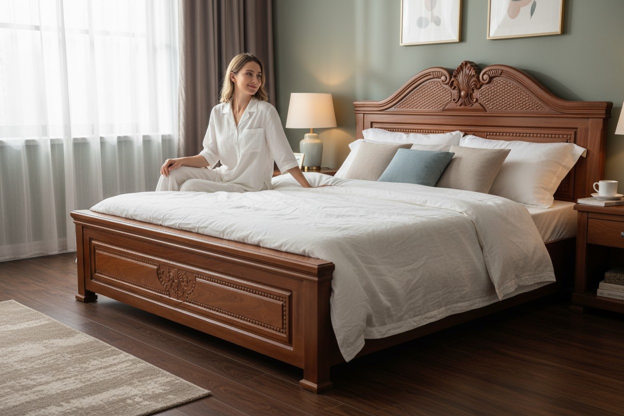 Mẫu giường ngủ hiện đại tại HCM