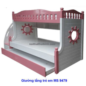 Giường tầng cho bé MS 9479