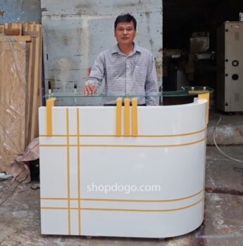 Gợi ý những mẫu quầy tiếp tân sang trọng và đẹp mắt nhất