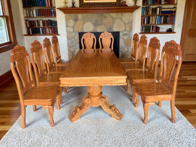 Bộ Bàn Ăn Gỗ Cao Cấp - Lựa Chọn Hoàn Hảo Cho Không Gian Bếp Việt 5 Bộ bàn ăn gỗ