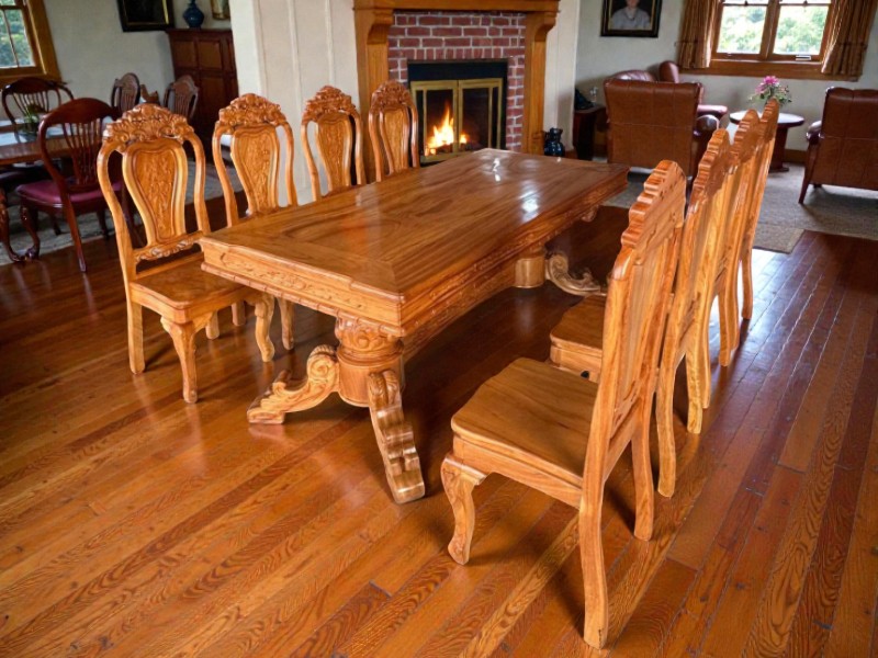 Bộ Bàn Ăn Gỗ Cao Cấp - Lựa Chọn Hoàn Hảo Cho Không Gian Bếp Việt 15 Bộ bàn ghế ăn