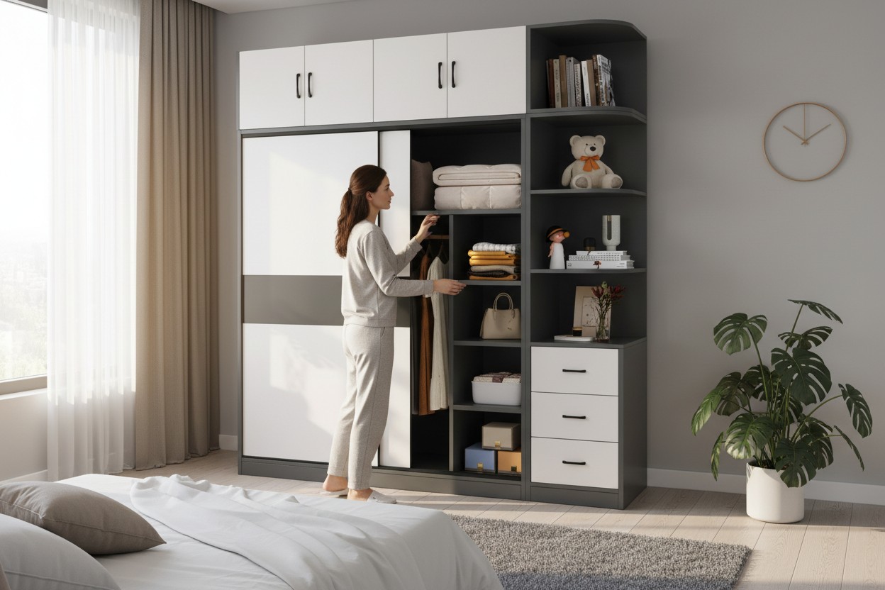 Địa chỉ bán tủ quần áo uy tín chất lượng tại TPHCM 23 Địa chỉ bán tủ quần áo uy tín chất lượng tại TPHCM