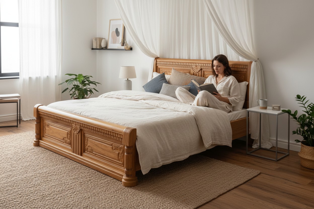 Giường Gỗ Đẹp