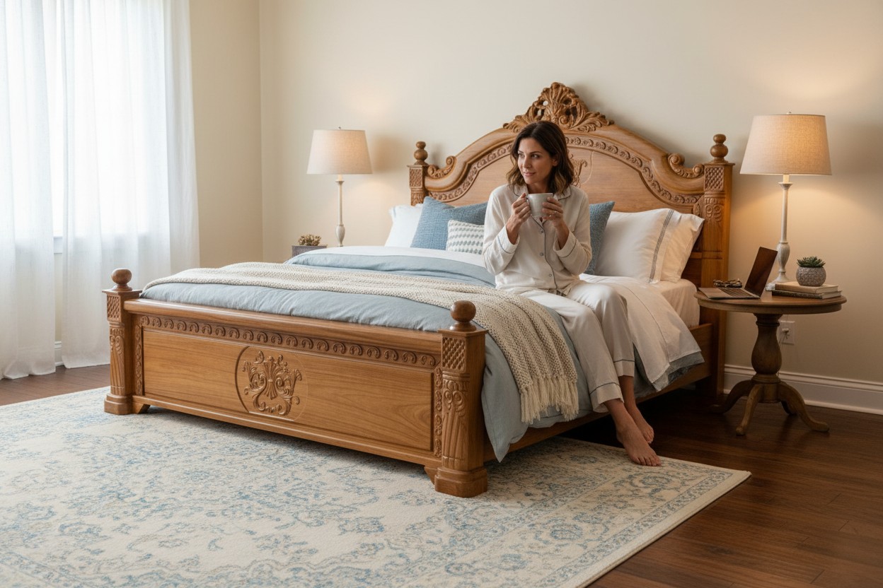 Giường Gỗ Đẹp