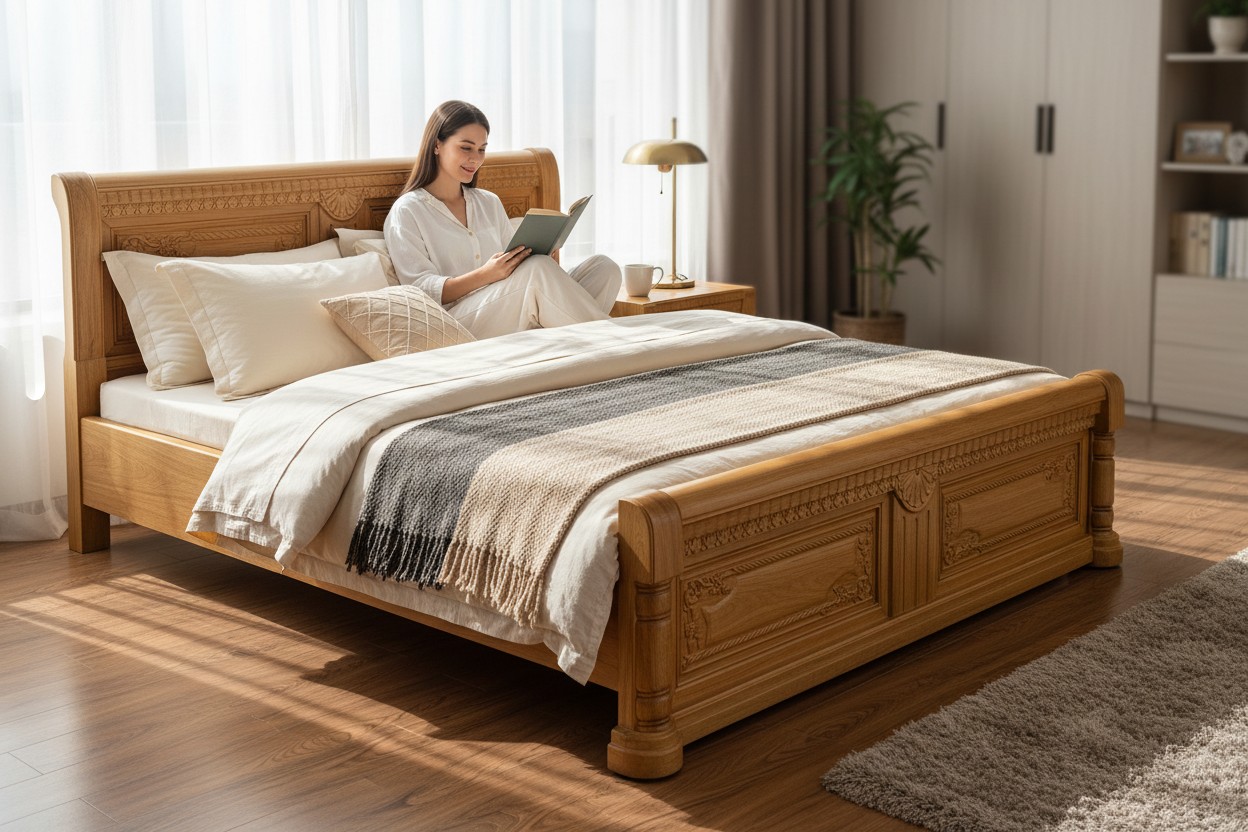 Giường Gỗ Đẹp