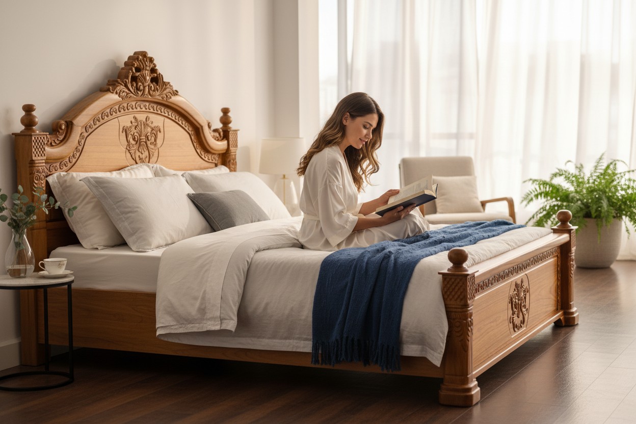 Giường Gỗ Đẹp