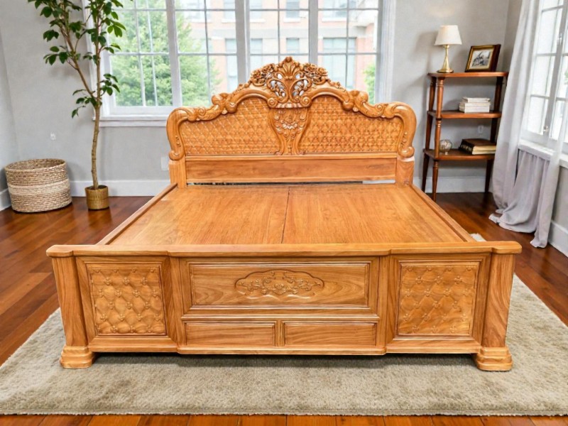 Giường gỗ đẹp
