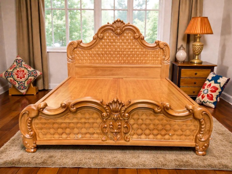 Giường gỗ đẹp