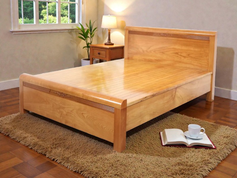 Giường gỗ cao cấp