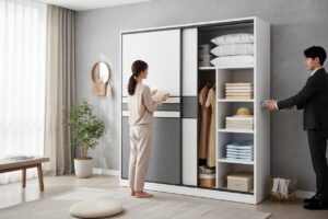Tủ gỗ công nghiệp mẫu đẹp bền giá tốt 2025