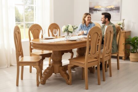 5 Bộ Bàn Ăn Gia Đình Sang Trọng Và Tiện Ích Nhất