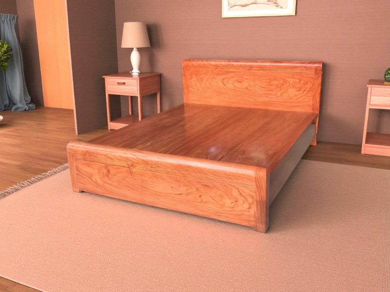 Giường gỗ hiện đại