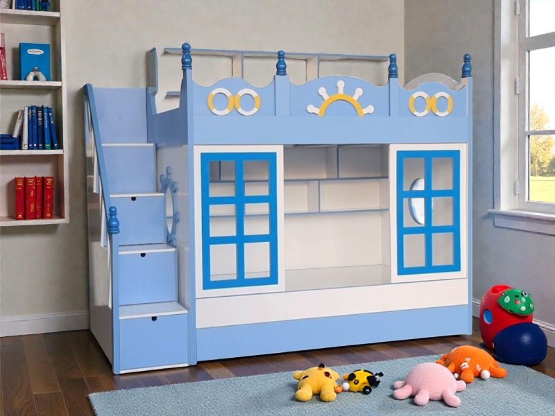 Giường ngủ tầng đẹp tiện dụng cho không gian hiện đại 23 Giường tầng gỗ