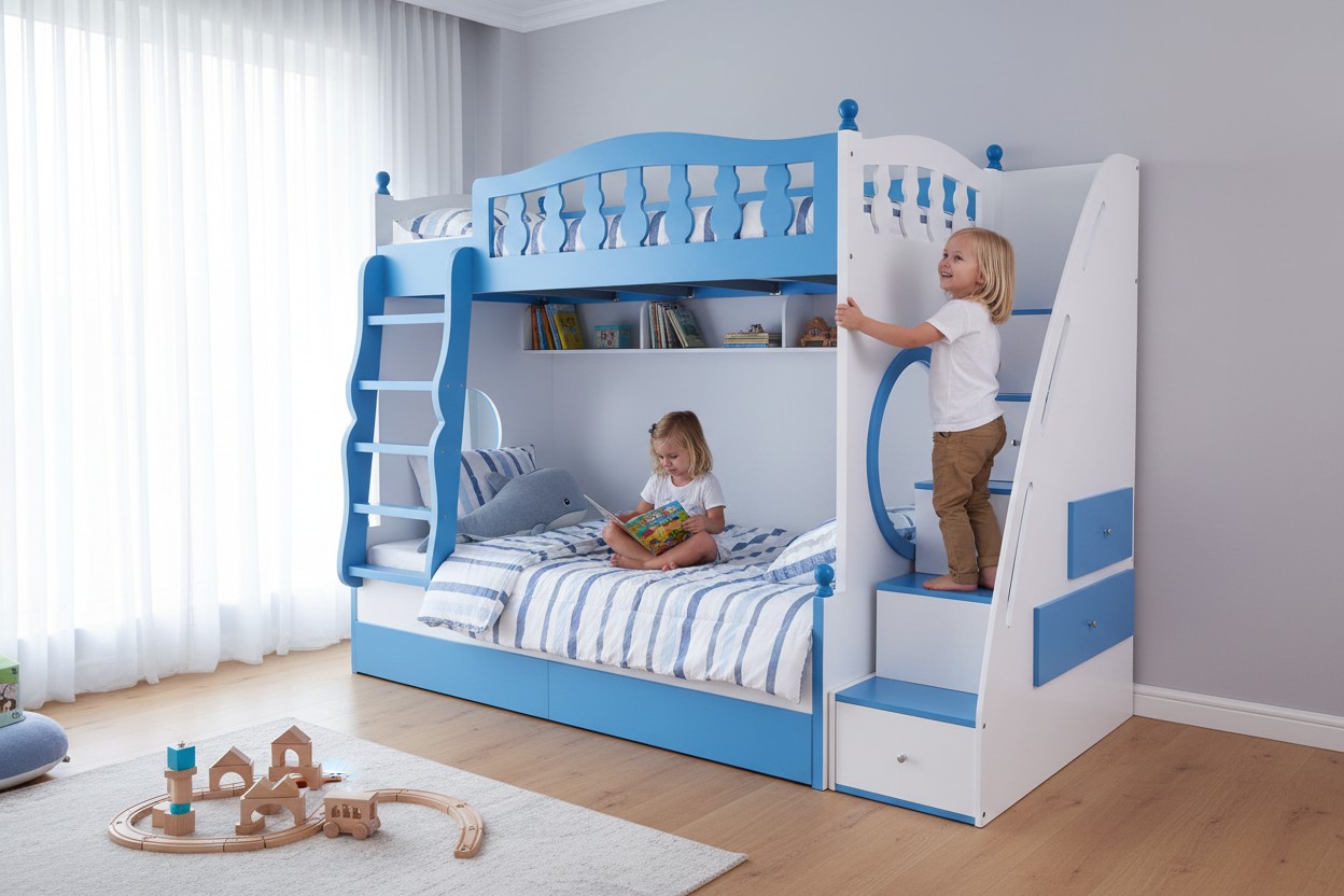 Giường ngủ tầng đẹp tiện dụng cho không gian hiện đại 28 Giường ngủ tầng đẹp