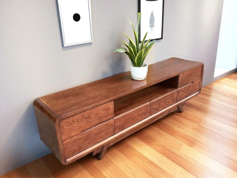 Kệ tivi bằng gỗ