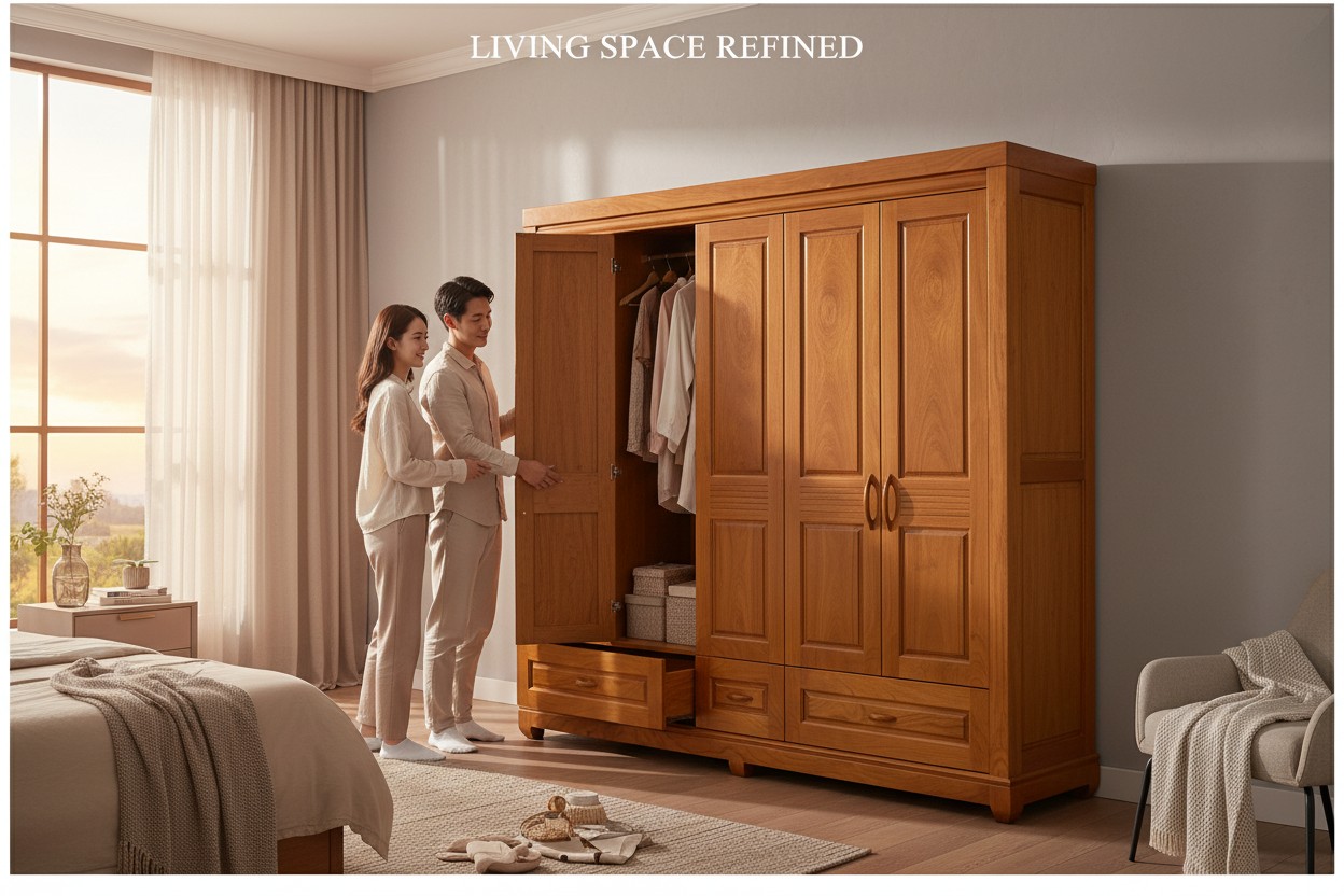 Tủ Quần Áo Gỗ Đẹp