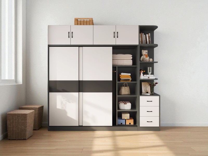 Tủ quần áo cửa kéo ngang