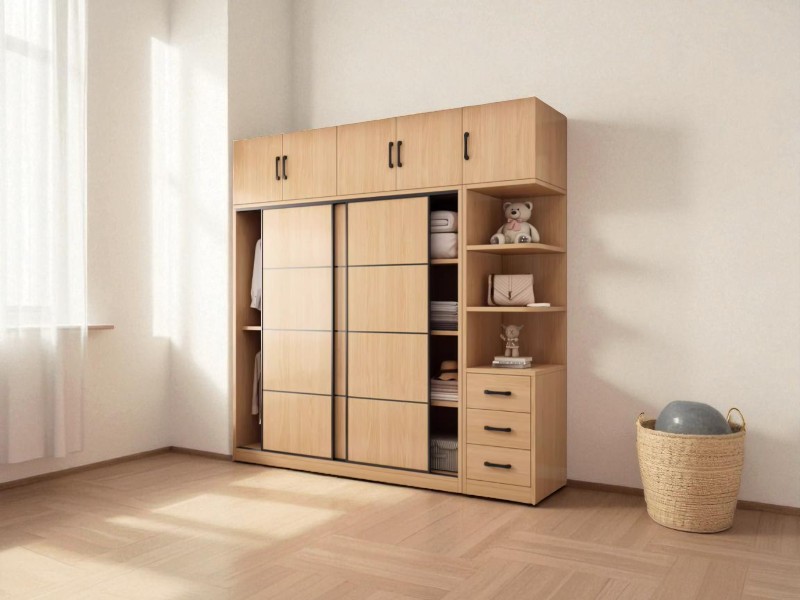 Tủ quần áo cửa kéo ngang