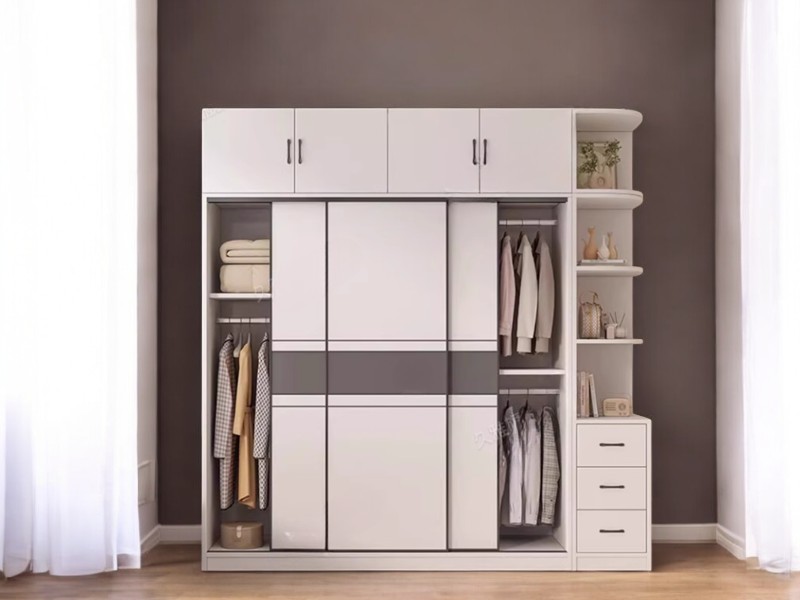 Tủ quần áo cửa lùa mẫu hiện đại đẹp bền cho nhà nhỏ 2025 15 Tủ quần áo cửa lùa