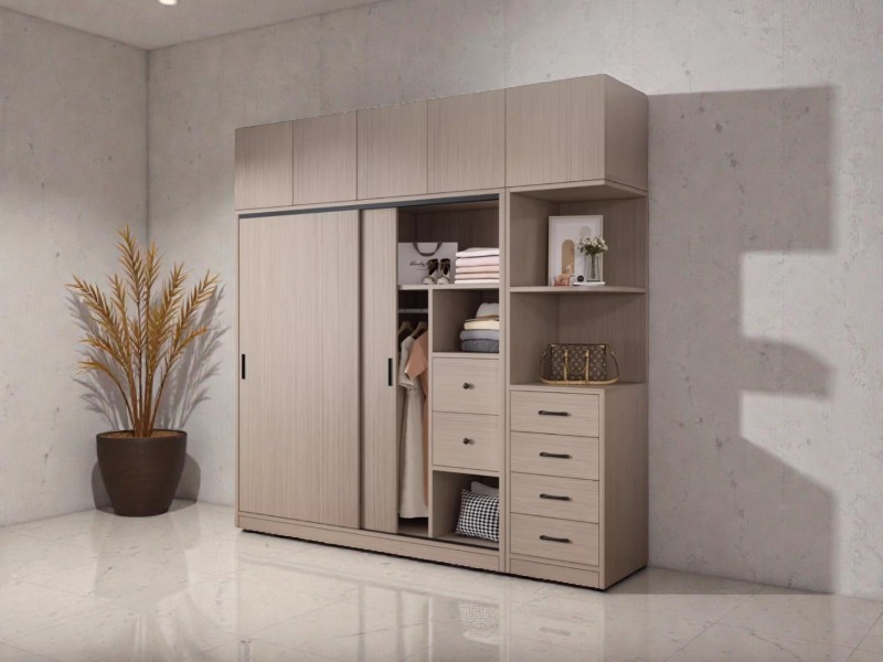 Tủ quần áo gia đình: Hướng dẫn toàn diện để chọn, bố trí và tối ưu hóa không gian 24 Tủ quần áo đa năng