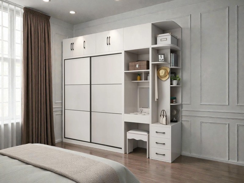 Tủ quần áo gia đình: Hướng dẫn toàn diện để chọn, bố trí và tối ưu hóa không gian 22 Tủ quần áo đa năng