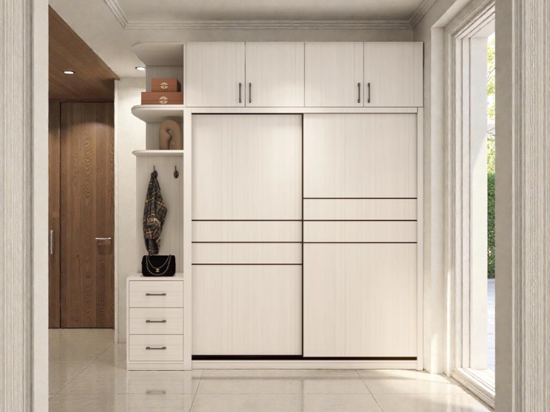 Tủ quần áo gia đình: Hướng dẫn toàn diện để chọn, bố trí và tối ưu hóa không gian 28 Tủ quần áo gia đình gỗ tự nhiên phong cách tối giản sang trọng cho phòng ngủ