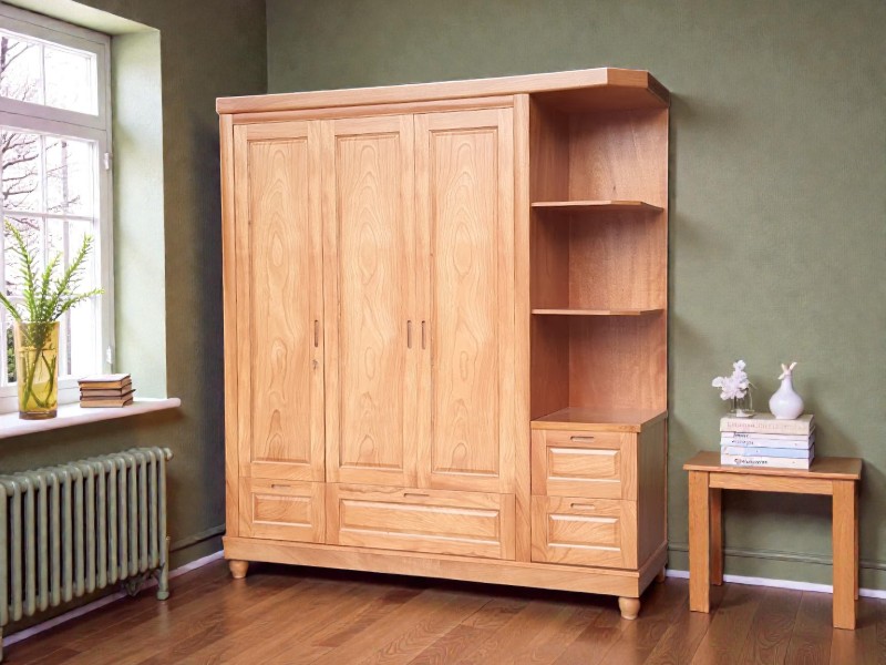 Tủ quần áo gỗ tự nhiên