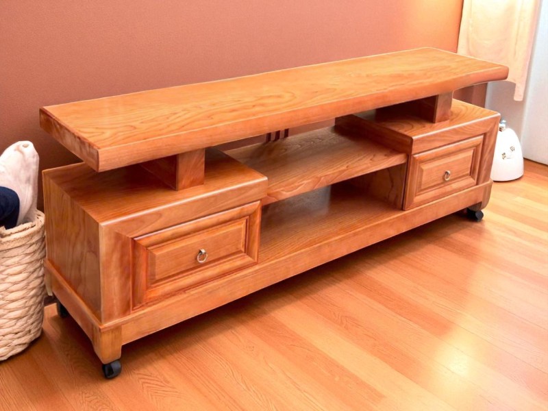 Kệ tivi gỗ tự nhiên