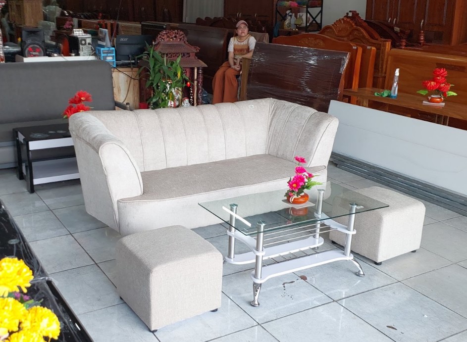 Bộ sofa nệm cao cấp giá rẻ hợp lý mua tại xưởng