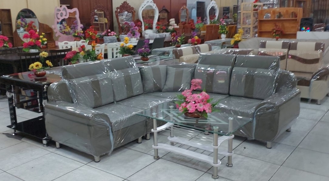 Bộ sofa nệm cao cấp tự nhiên khung gỗ chắc chắn