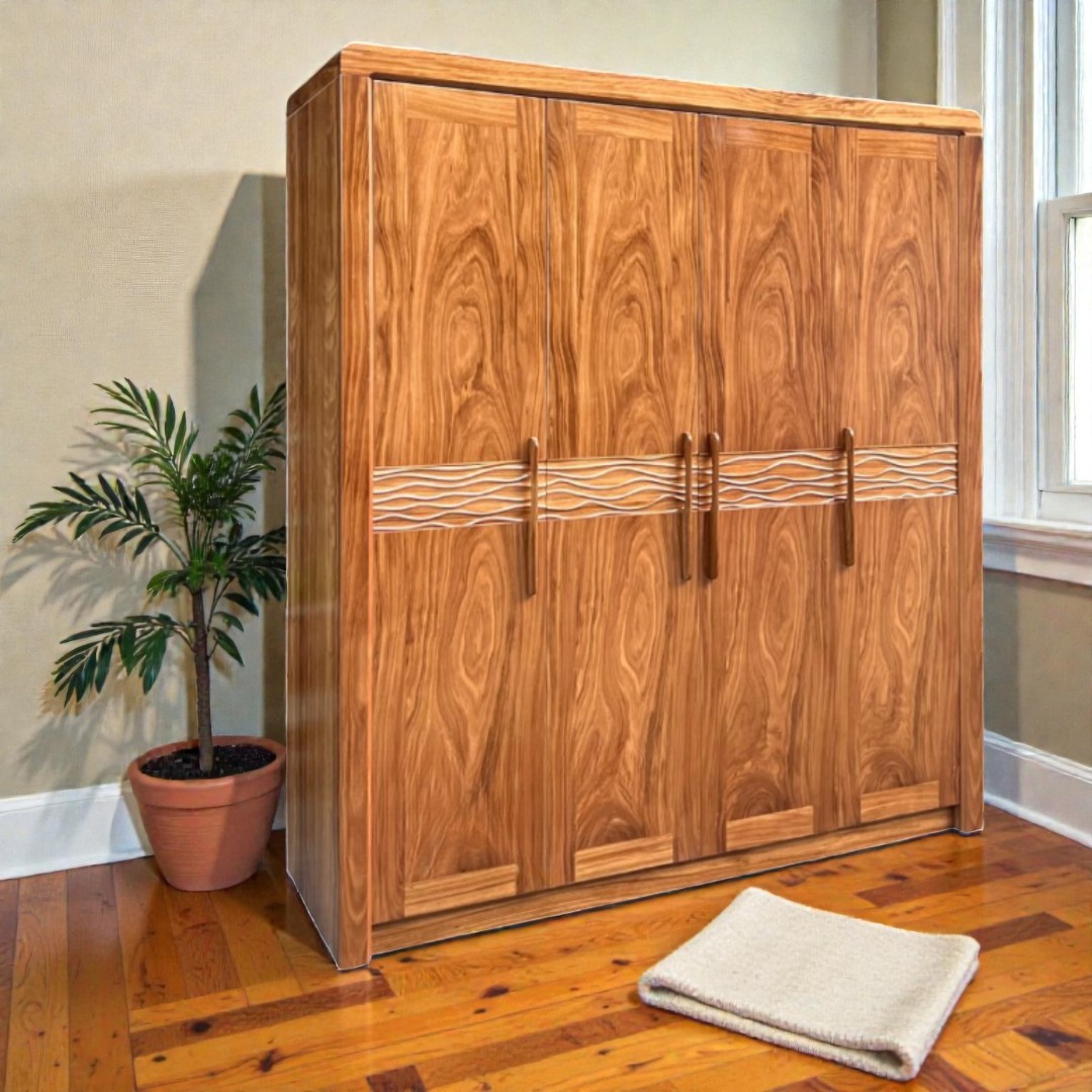 Tủ quần áo MDF phủ melamine chống ẩm lõi xanh cao cấp