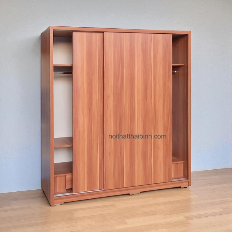 Tủ quần áo cánh lùa MS 1369 7 Tủ quần áo cánh lùa hiện đại đẹp