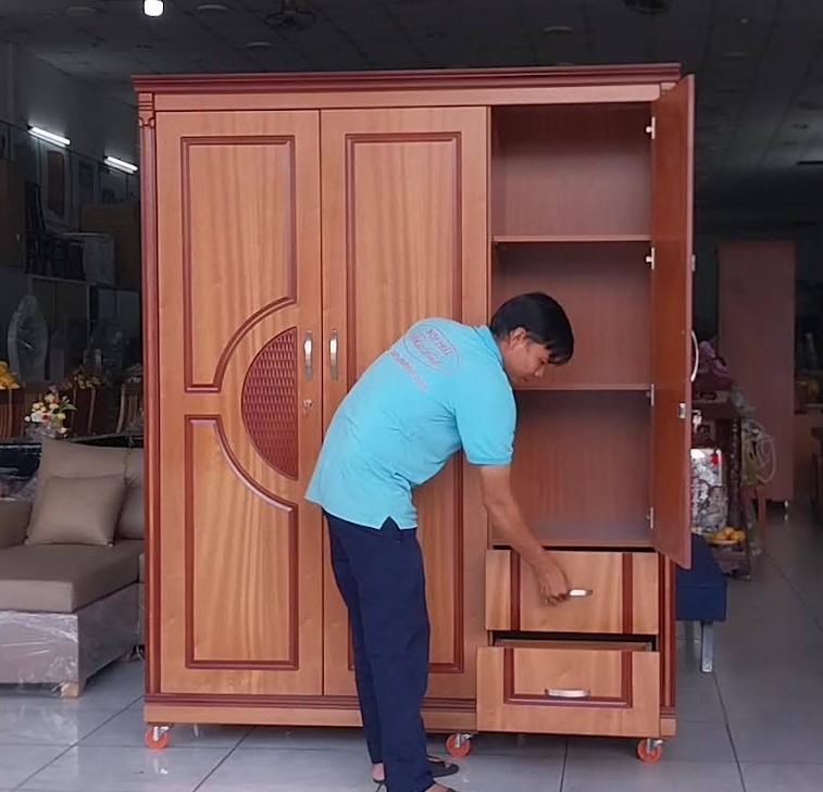 Đóng tủ quần áo giá rẻ tphcm