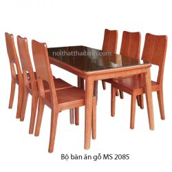 Bộ bàn ăn gỗ sồi 1m6 MS 2085