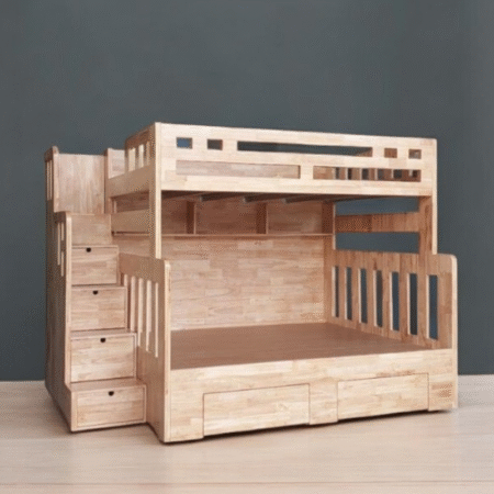 Giường gỗ 2 tầng MS 2893 6 Giường gỗ 2 tầng