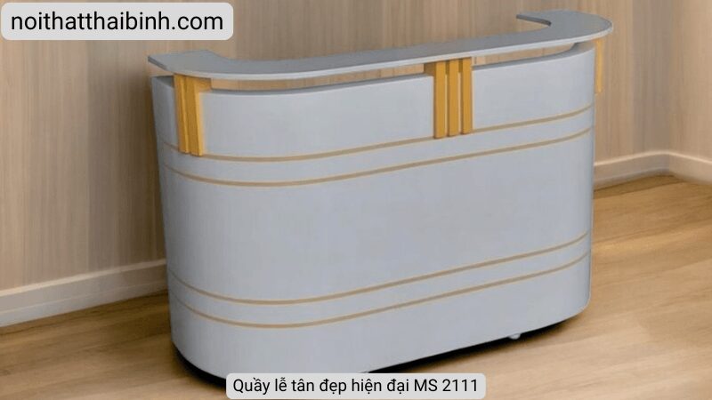 Quầy lễ tân đẹp hiện đại