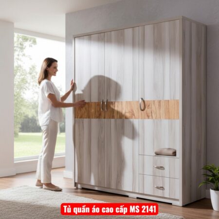 Tủ quần áo cao cấp MS 2141