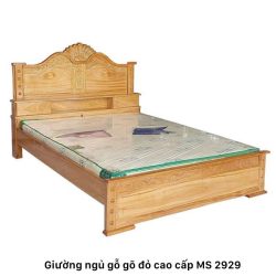 Giường ngủ gỗ gõ đỏ cao cấp