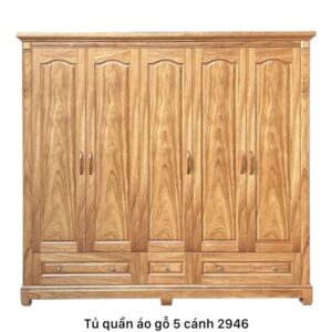 Tủ quần áo gỗ 5 cánh