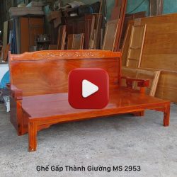 Ghế Gỗ Kéo Ra Thành Giường