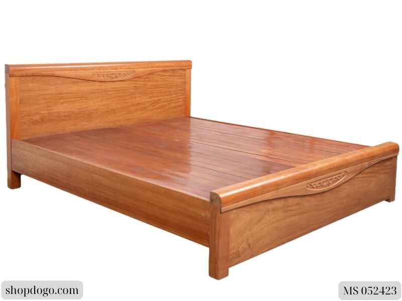 Top 10 mẫu giường gỗ tự nhiên