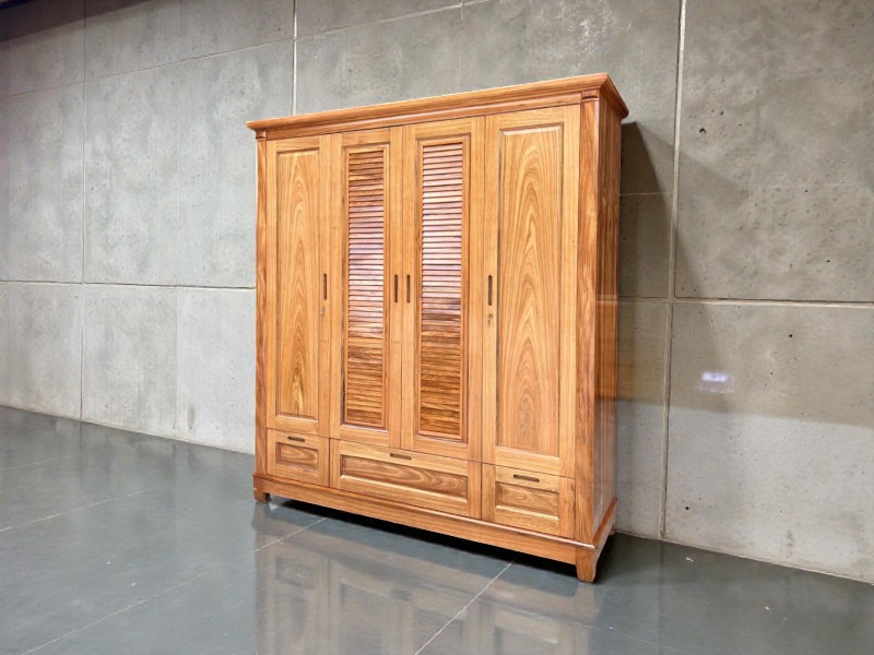 20 mẫu tủ quần áo trong phòng ngủ đẹp và tiện ích nhất 14 Tủ quần áo gỗ