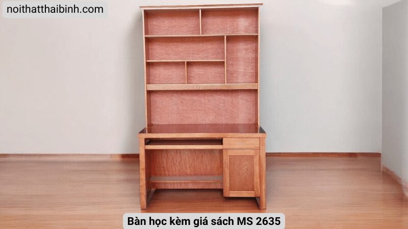 Bàn học kèm giá sách Bàn học kèm giá sách