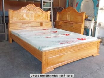 200+ Mẫu giường ngủ đôi hiện đại cho phòng ngủ lớn