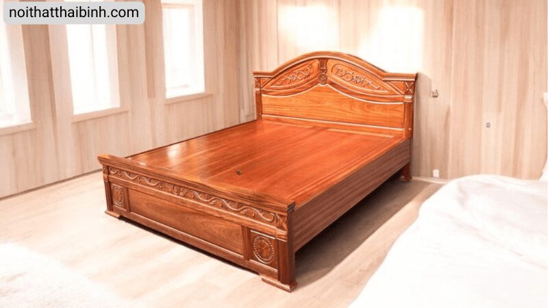 Mẫu giường ngủ gỗ đẹp