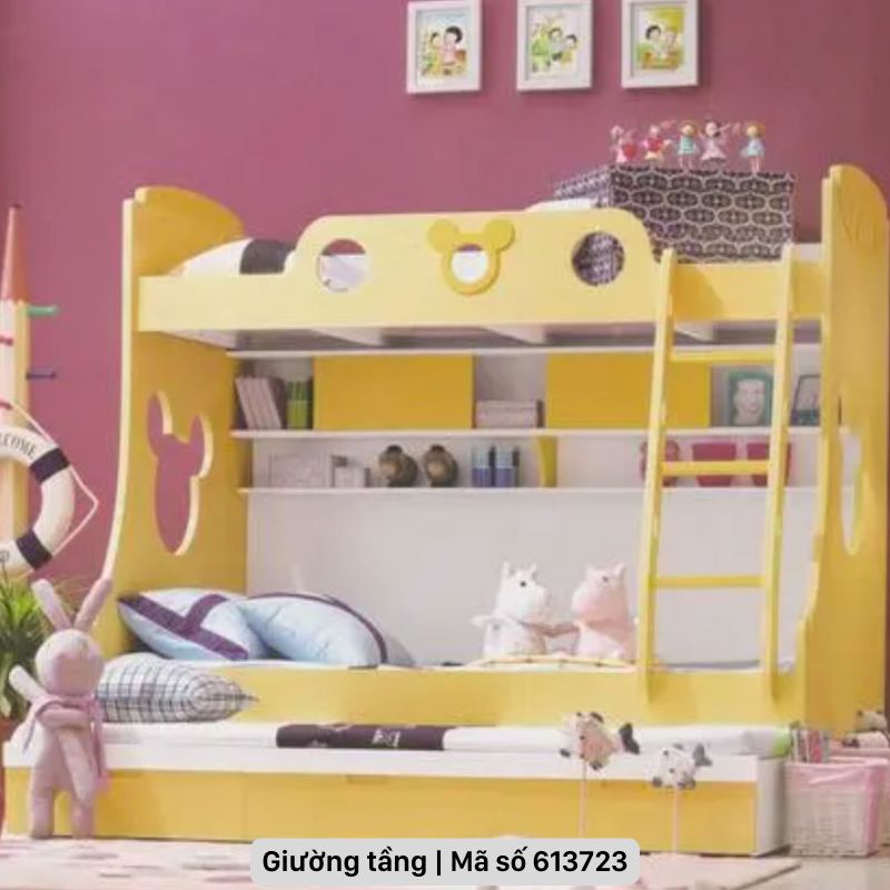 Mẫu giường hai tầng trẻ em đẹp