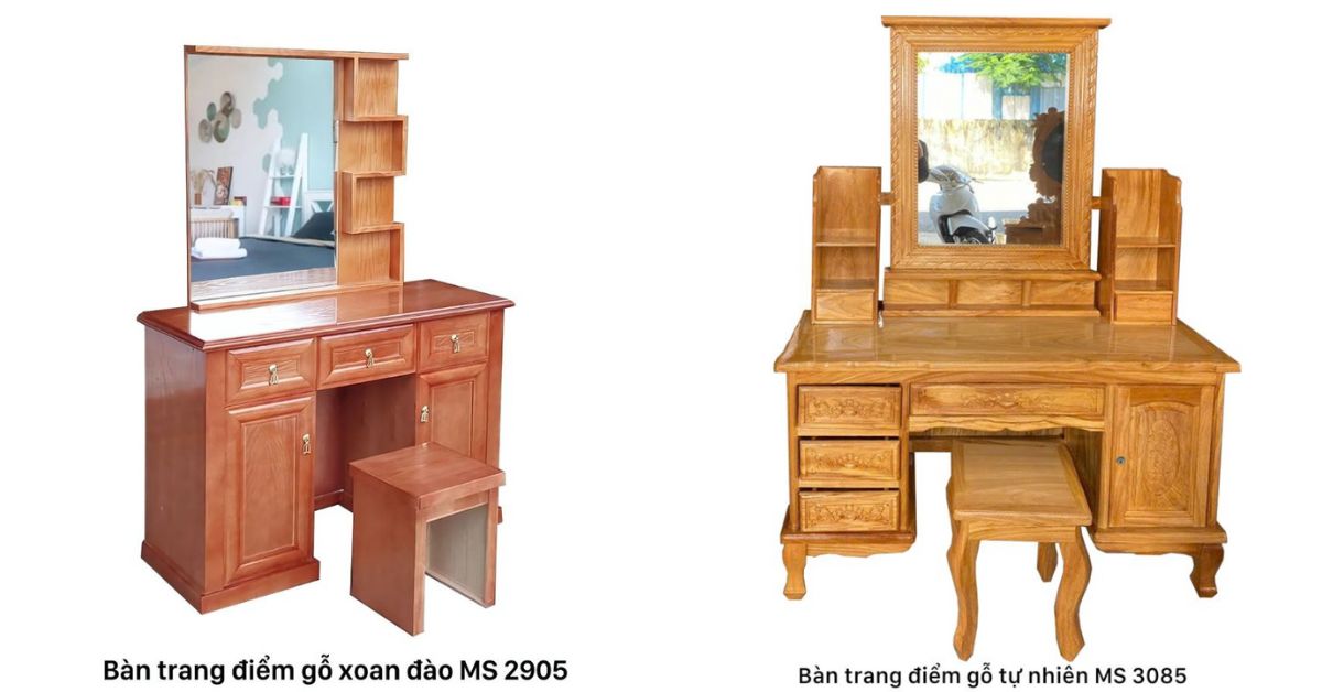 5 mẫu bàn trang điểm nhỏ gọn cho phòng ngủ hiện đại