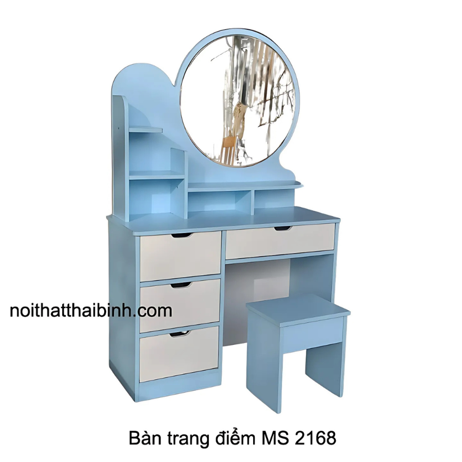 Bàn trang điểm hiện đại đẹp, gỗ công nghiệp chống trầy